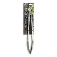 Thyme & Table Silicone Tongs, Sage