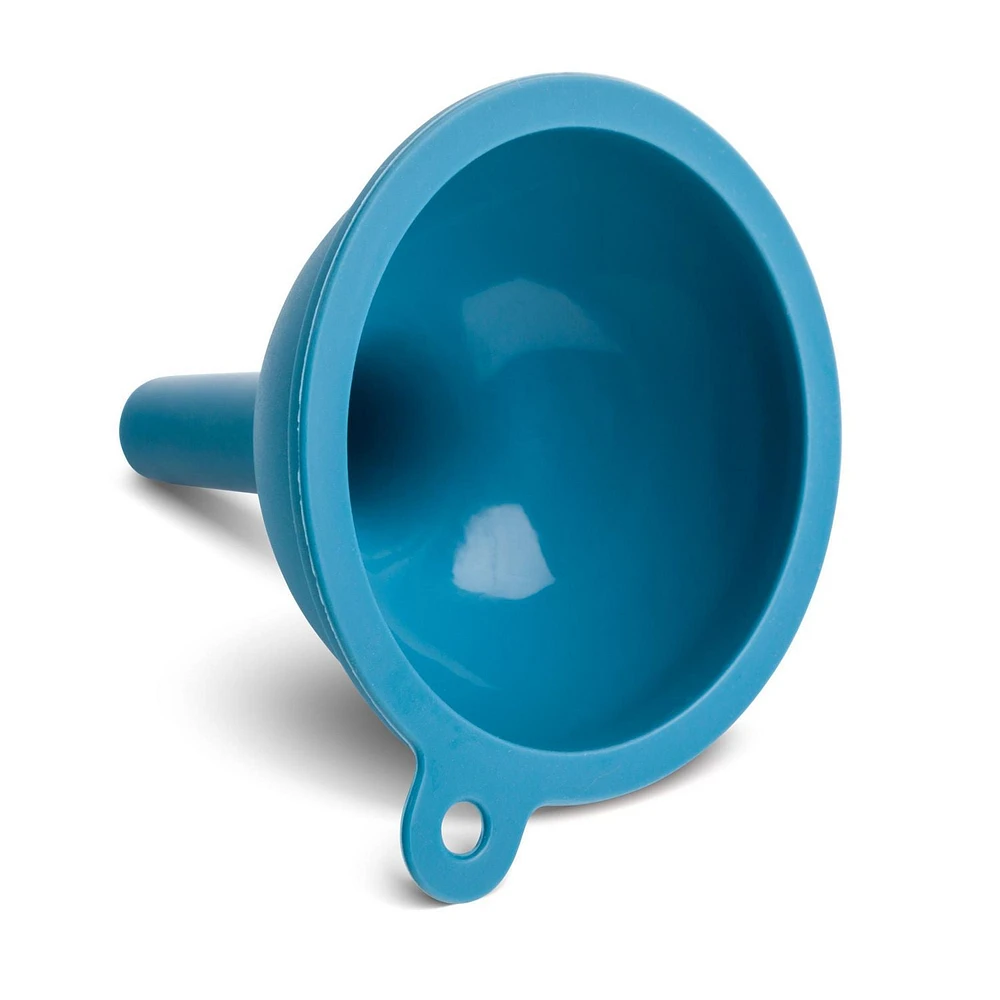 Thyme & Table Silicone Funnel, Blue