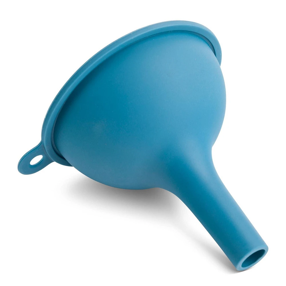 Thyme & Table Silicone Funnel, Blue