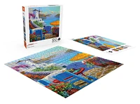 Buffalo Games - Mikki Senkarik - Seaside Happiness - 300 Piece Jigsaw Puzzle