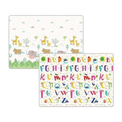 KidsVIP XXL Indoor/outdoor Toddlers Infants And Kids Double Sided Foldable Foam Playmat/picnic Mat