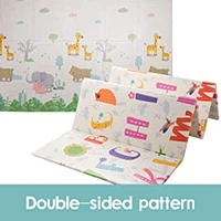 KidsVIP XXL Indoor/outdoor Toddlers Infants And Kids Double Sided Foldable Foam Playmat/picnic Mat
