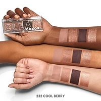 COVERGIRL Fard à paupières Clean Eye Color, pure, sain et végétalien, sans talc, huile minérale, paraben et parfum, hautement pigmenté, Sans Cruauté Fard à paupières pur et sain
