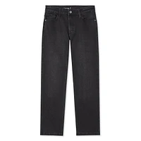 Pantalon à jambe droite en denim George pour garçons Tailles 4-16