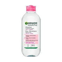 Garnier Micellar Water, Facial Cleanser & Makeup Remover, Suitable for Sensitive Skin, 400ml, Makeup Remover