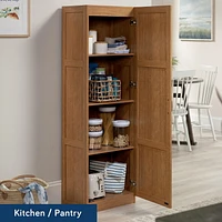 Sauder Sauder Select Storage Pantry, Highland Oak, 419983