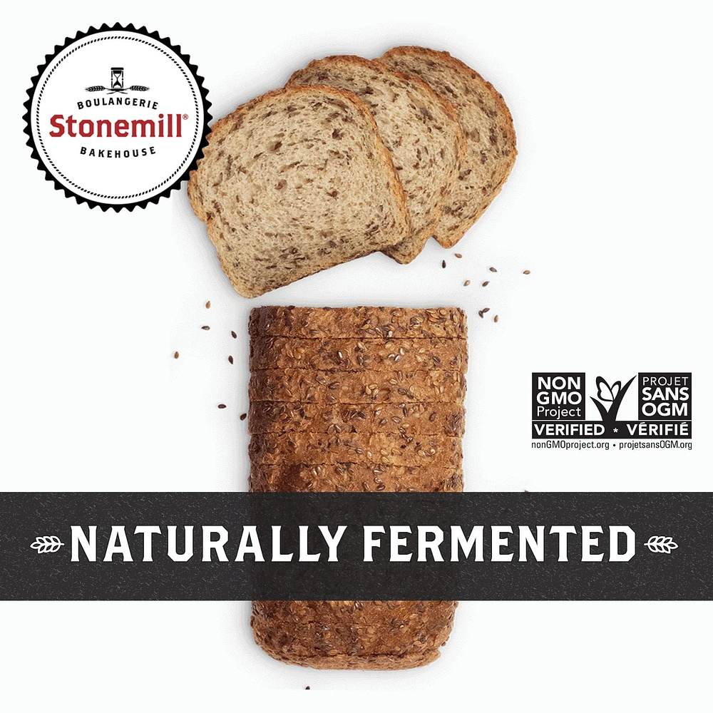 Stonemill® Honest Wellness Sprouted Rye & 12 Grains Sliced Bread, 454 g