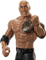 WWE Top Picks The Rock Action Figure, Posable Collectible with Life-Like Detail (6-in)