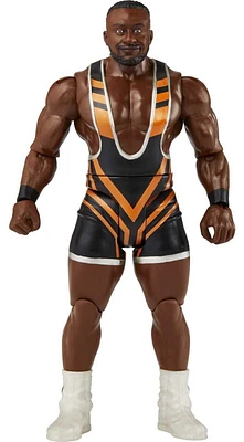 WWE Top Picks Big E Basic Action Figure, Posable Collectible with Life-like Detail (6-inch)