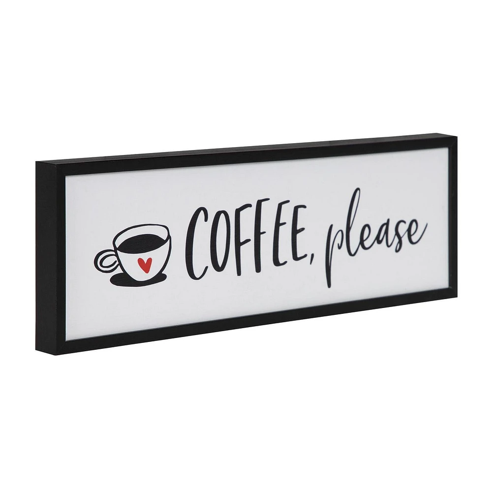 Framed Art "Coffee Please"