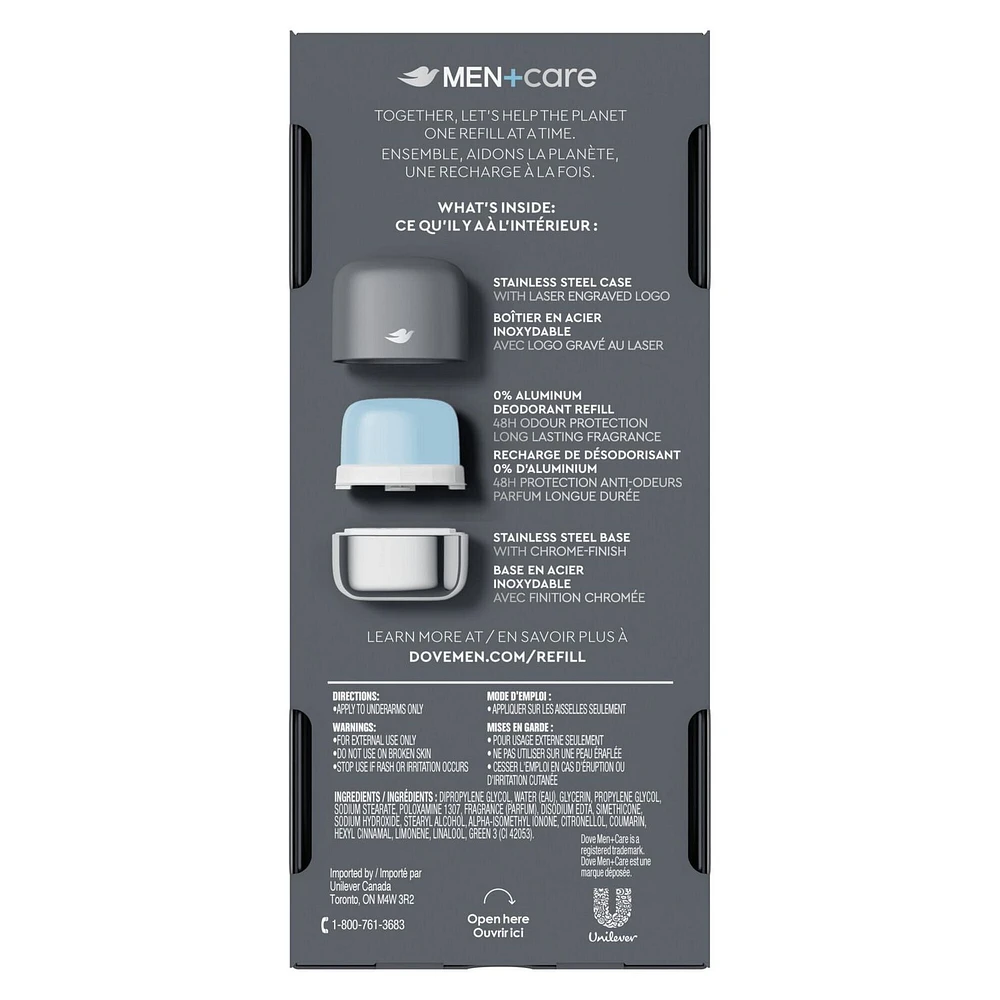 Désodorisant rechargeable Dove Men Care Ultimate