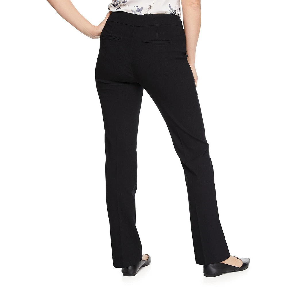 Pantalon enfilable à jambe semi-évasée Iyla pour femmes