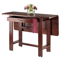 Taylor 5PC drop leaf table & folding chairs