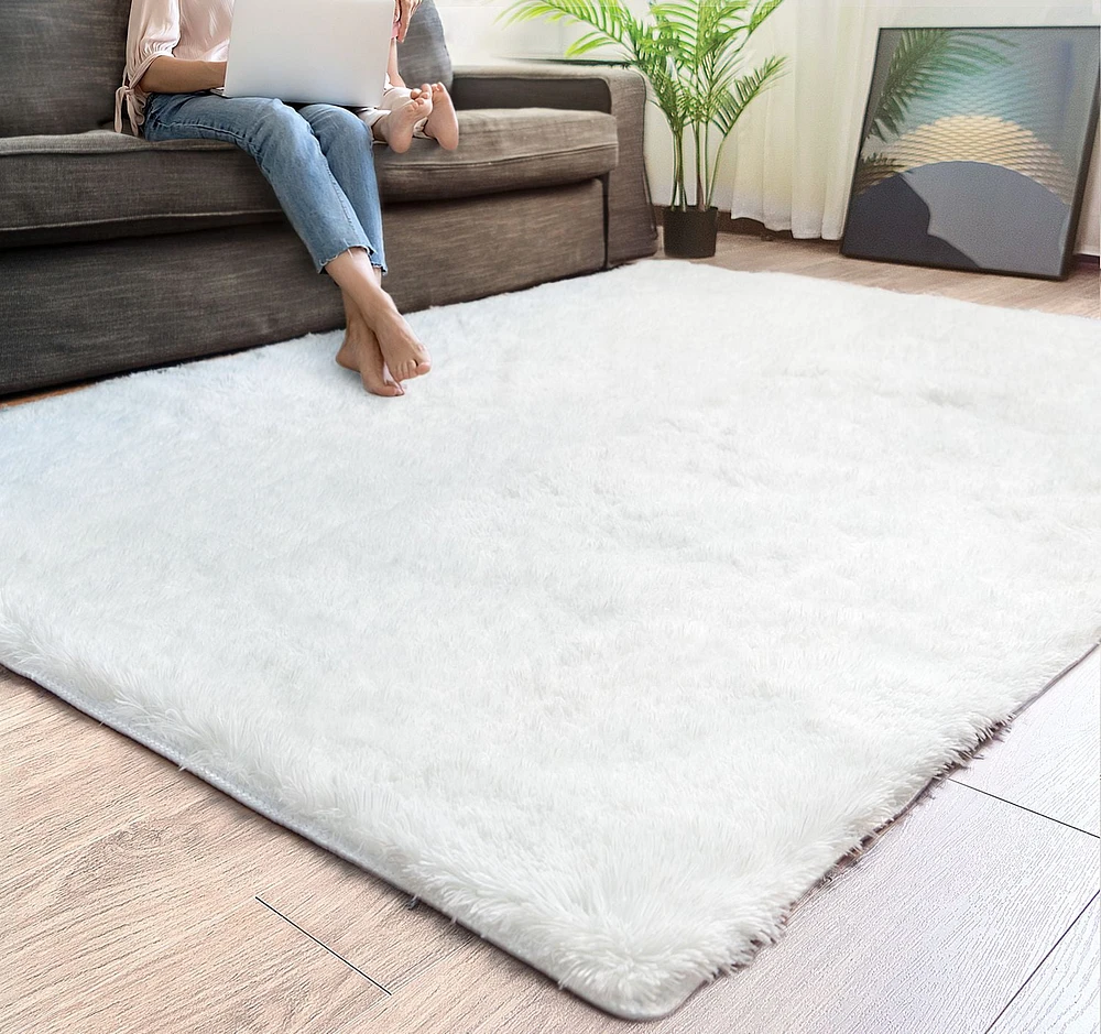 Tapis uni moderne de la collection Super Soft de Rug Branch