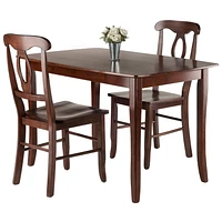 Winsome Inglewood 3pc Dining Table Set