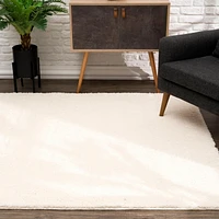 Rug Branch Retro Collection Modern Plain Area Rug