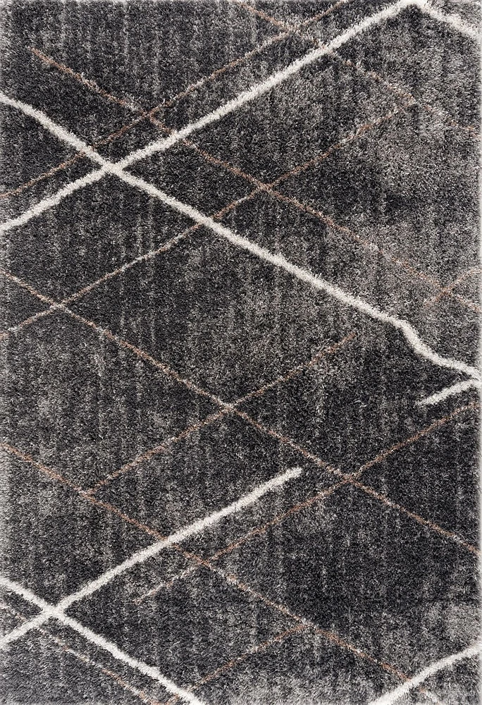 Rug Branch Retro Collection Modern Geometric Area Rug