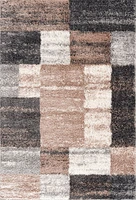 Rug Branch Retro Collection Modern Geometric Area Rug