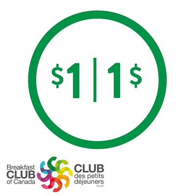 Breakfast Club of Canada $1 Donation