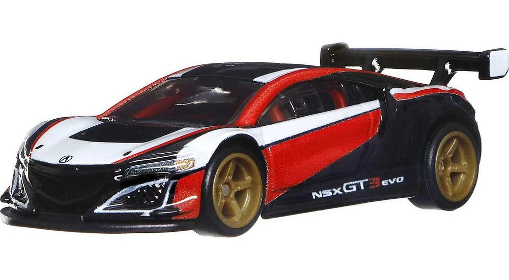 Hot Wheels Boulevard Acura NSX GT3 Vehicle, 1:64 Scale Sports Cars, Gift for Car Enthusiasts