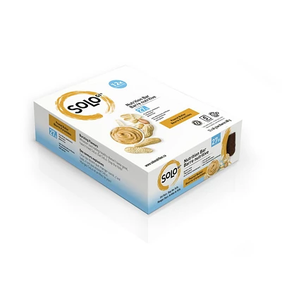 Peanut Butter SoLo GI® Low Glycemic Nutrition & Energy Bar