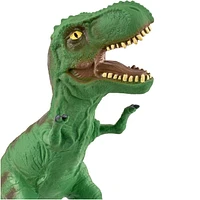 Adventure Force 13 inch Soft T-Rex Dinosaur Action Figure, Green, Designed for Ages 3 and up