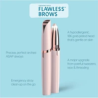 Finishing Touch Flawless Hair Remover for Eyebrows, Parisian Blue