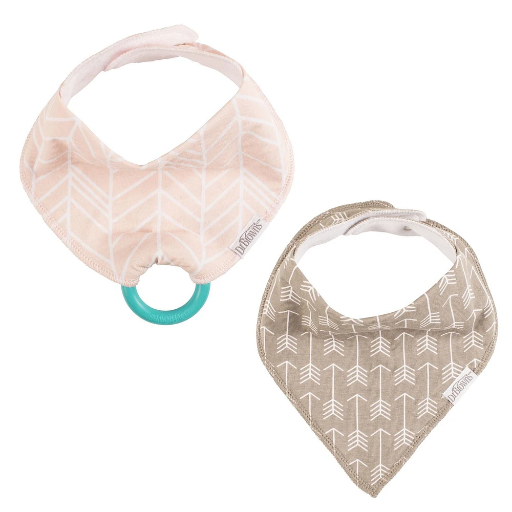 Bavettes Bandanas de Dr. Brown's Pack de 2