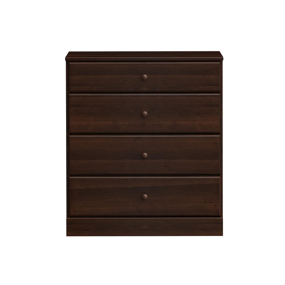 Prepac Astrid Espresso 4-Drawer Dresser