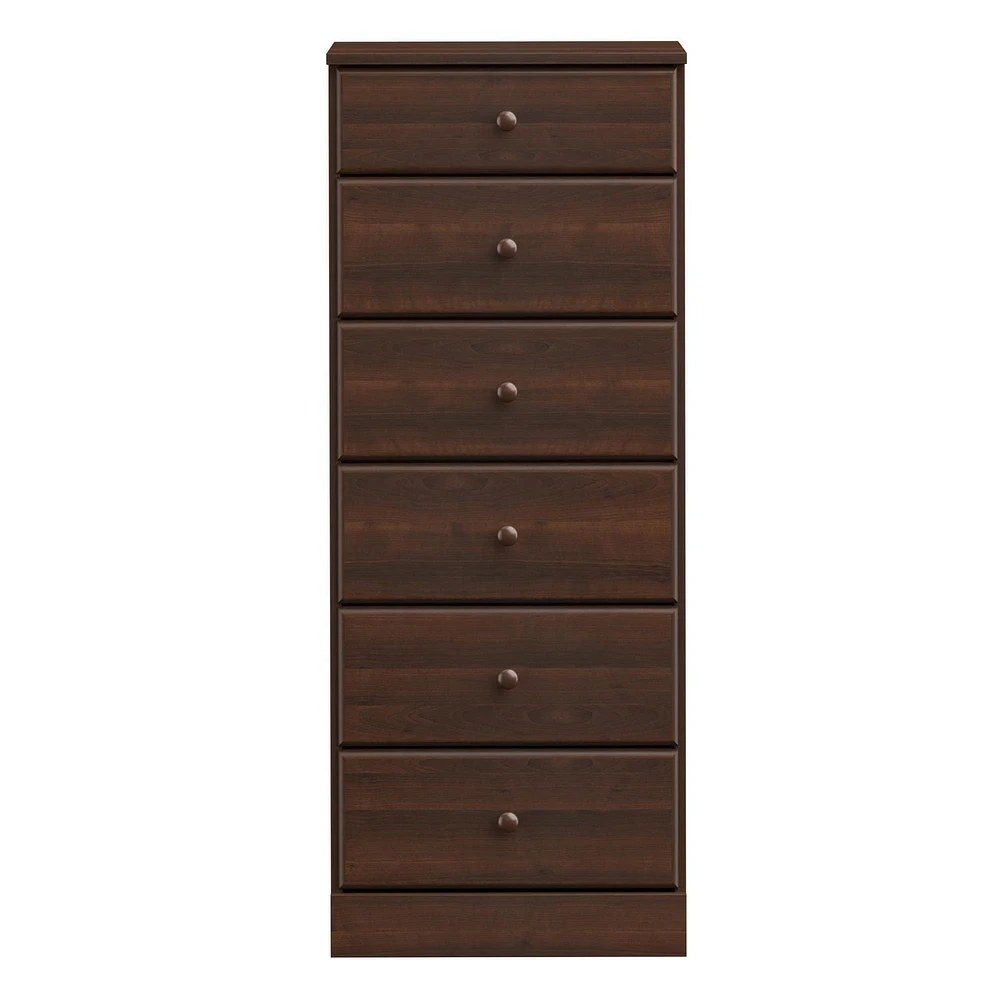 Prepac Astrid Espresso 6-Drawer Tall Chest             