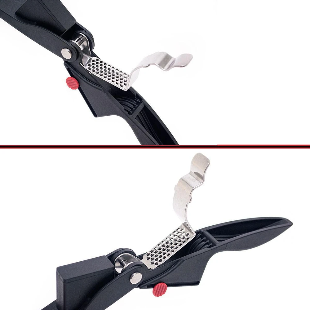 Starfrit Garlic Press with Scraper, Peels & presses garlic