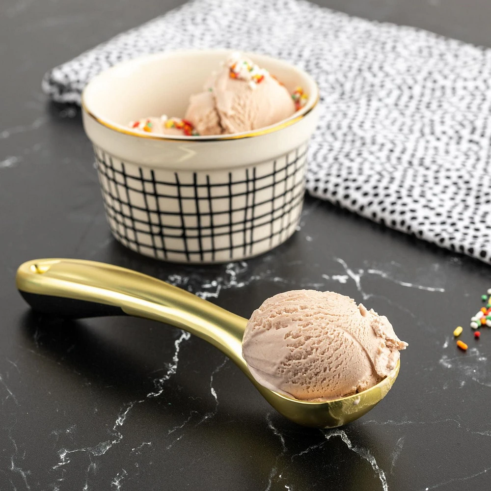 Thyme & Table Ice Cream Scoop, Gold