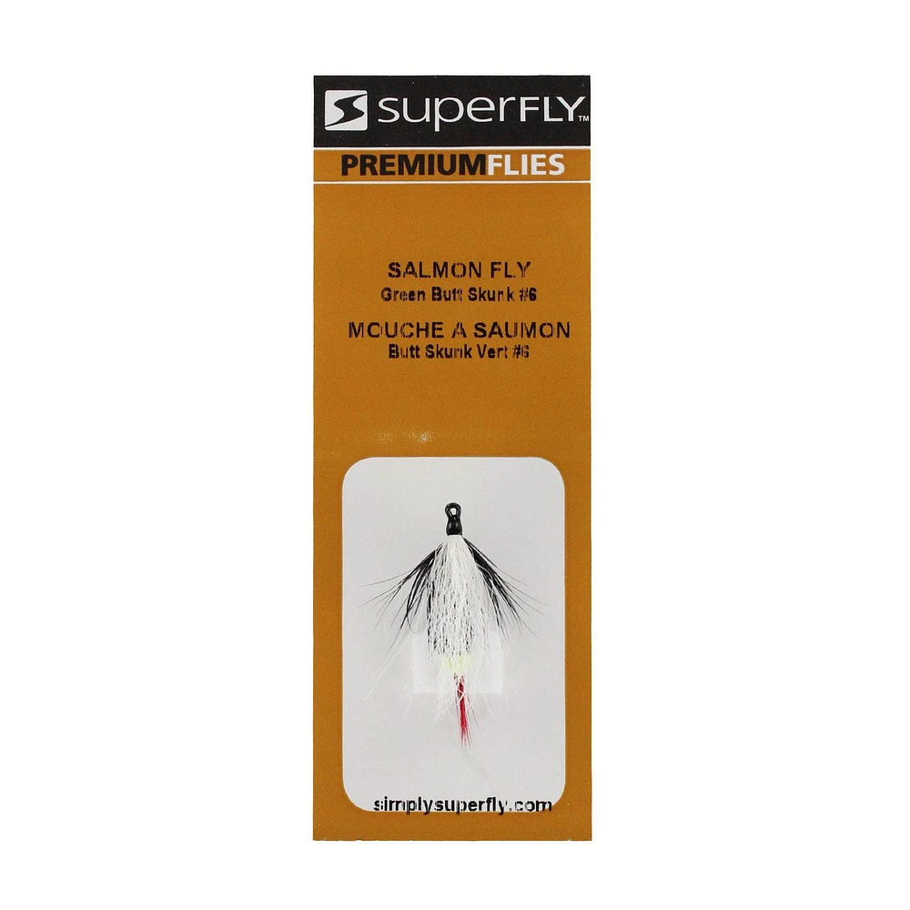 SuperFly FLY1396-06P Mouffette aux fesses vertes au saumon Mouffette aux fesses vertes au