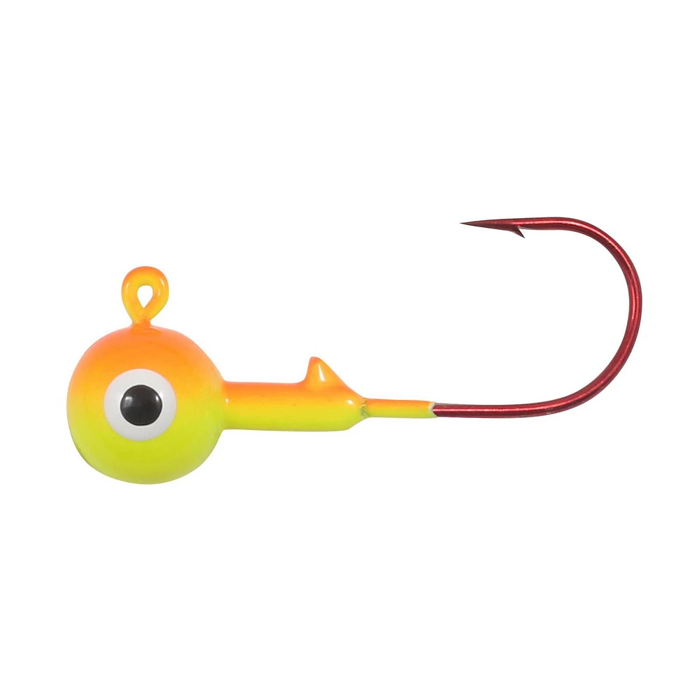 Northland GBJ5-15-108 Gum-Ball Jig, 3/8oz, 15/Cd, Sunrise, Gum-Ball Jig, sunrise