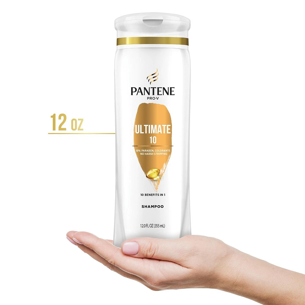 PANTENE PRO-V Ultimate 10 Shampoo, 12oz/355mL