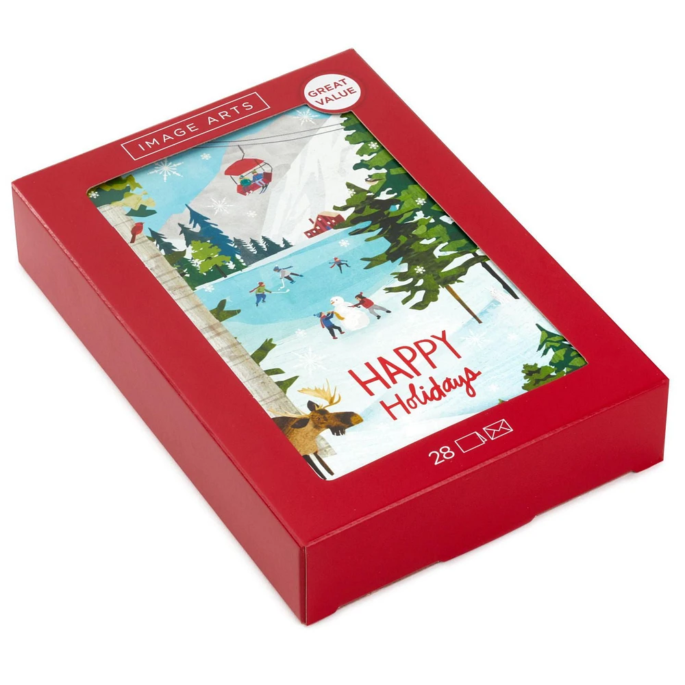 Image Arts A Season to Remember Boxed Christmas Cards, Pack of 28