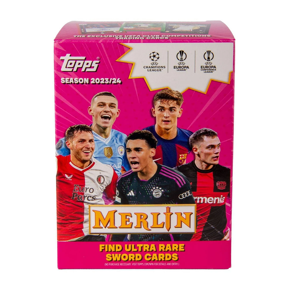 2023-24 Topps UCC Merlin Soccer Blaster Box