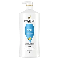 Shampooing et revitalisant 2 en 1 PANTENE PRO-V Classic Clean 27,7 oz/820 mL