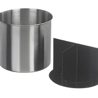 Utensil Holder, Dimensions: 6.771" x 6.732" x 5.944"