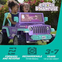 Power Wheels Gabby's Dollhouse Jeep Wrangler