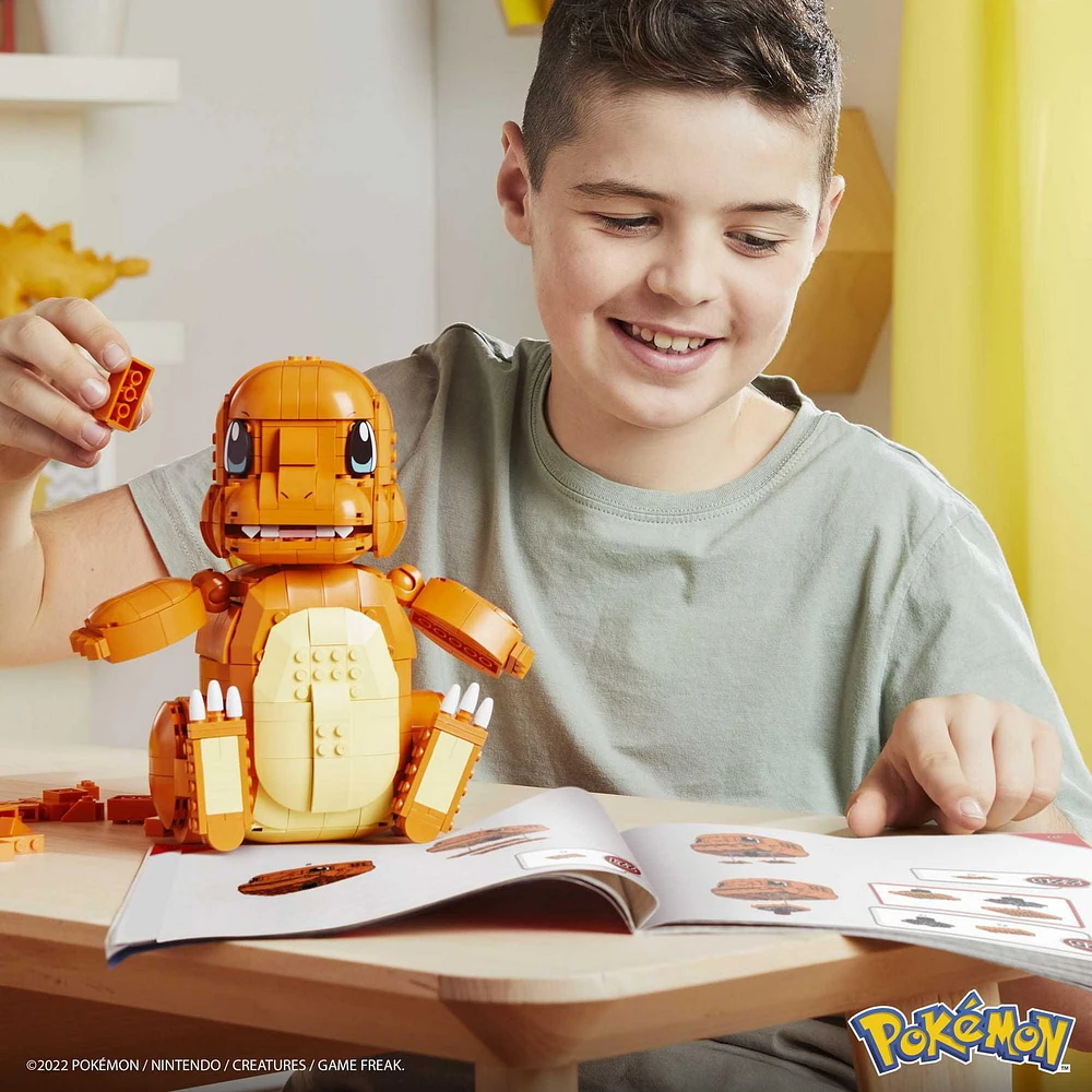 Mega Pokemon Jumbo Charmander - 750 Bricks