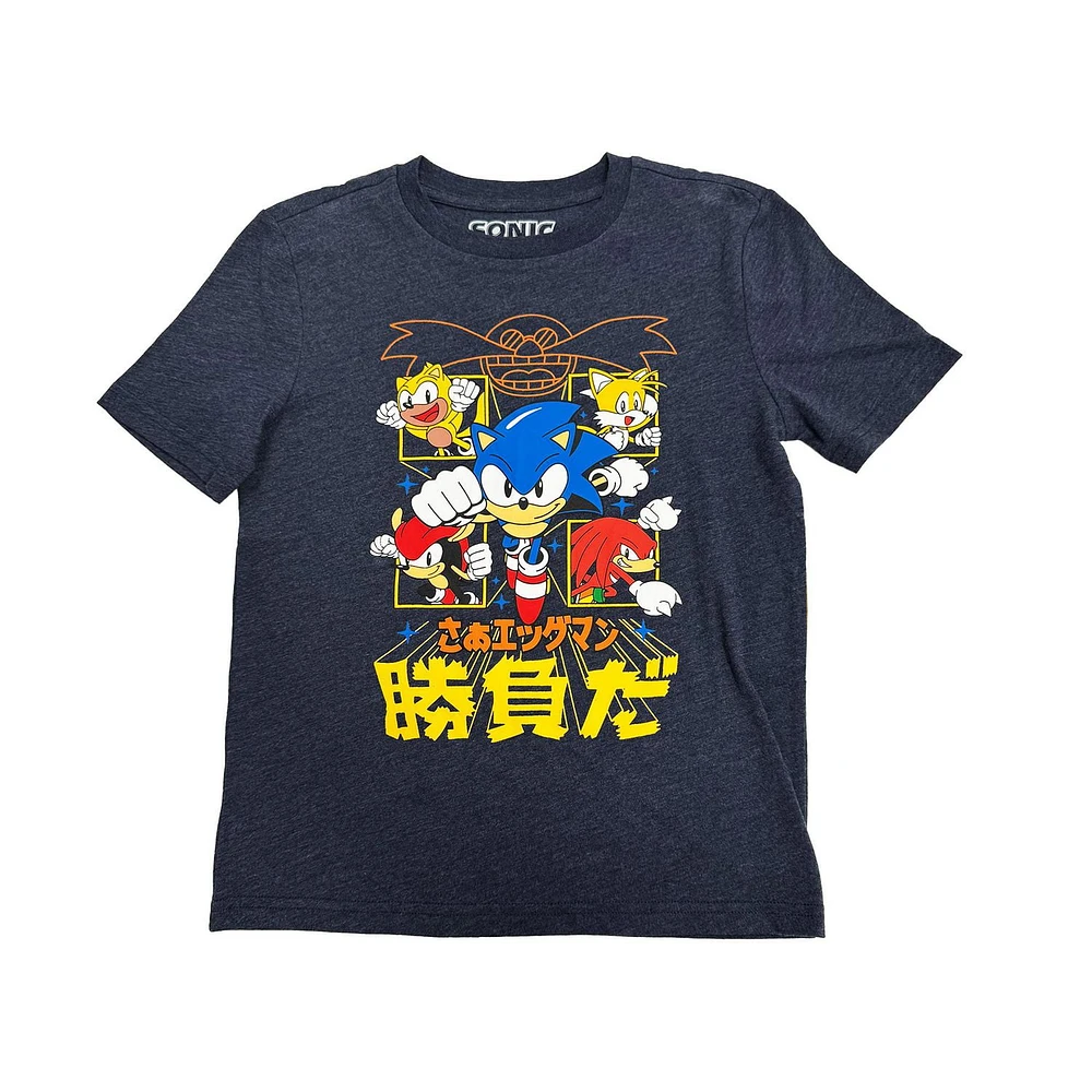 Sonic The Hedgehog It's A Match Short Sleeve T-Shirt