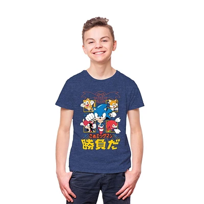 Sonic The Hedgehog It's A Match Short Sleeve T-Shirt