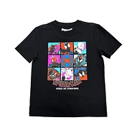 Spider-Man Across Spider-verse Poster Short Sleeve T-Shirt, Sizes: XS-XL