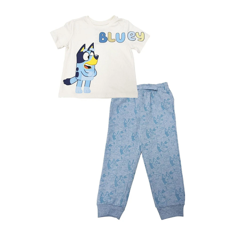 Ensemble de sorts 2 pièces Bluey pour tout-petits garçons
