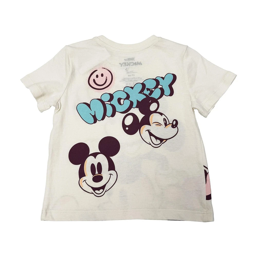 Disney T-shirt à manches courtes Bubble Mickey pour tout-petits garçons