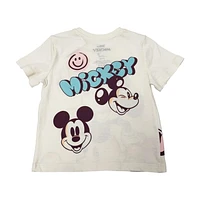 Disney T-shirt à manches courtes Bubble Mickey pour tout-petits garçons