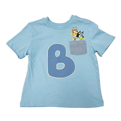 Bluey Toddler Boys Heeler Short Sleeve T-Shirt