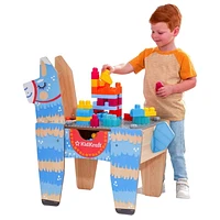 Lama Pinata Table de briques de construction