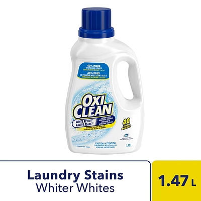 Détachant à lessive OxiClean Ravive Blanc liquide 1,47L Liquide